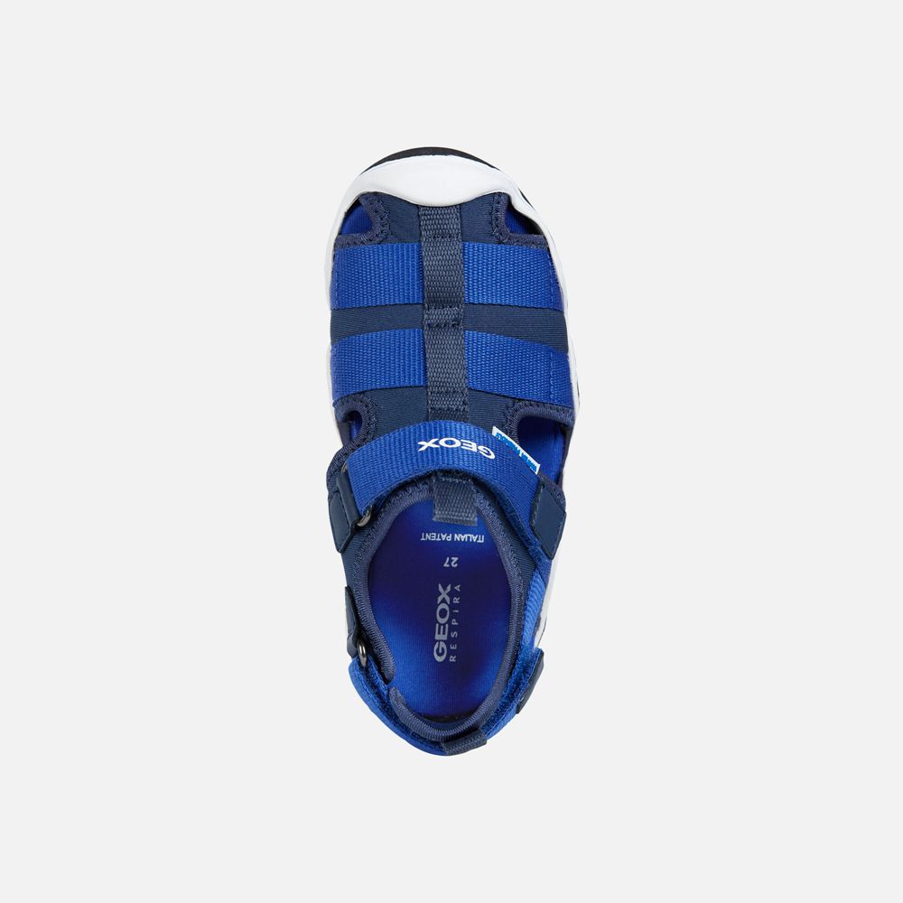 Sandalias Geox Menino Azul Marinho - Wader - EDQYA9473